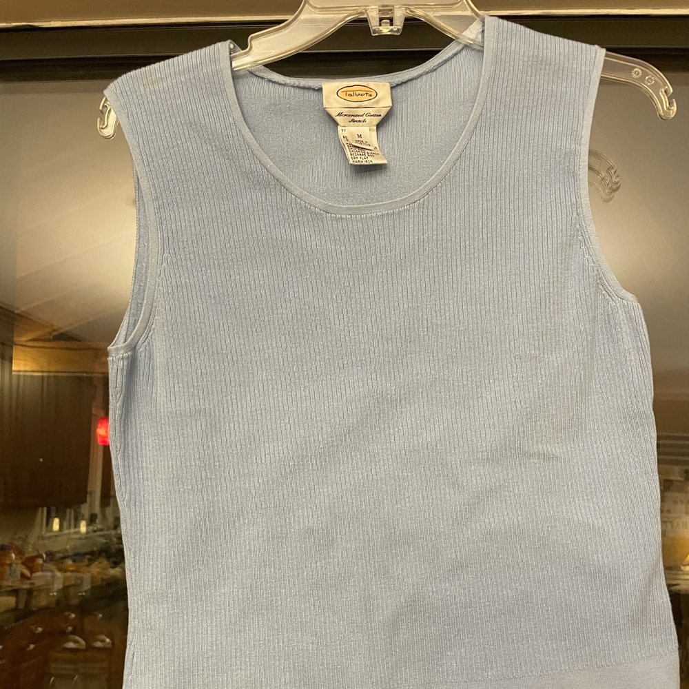 Talbots ribbed tank